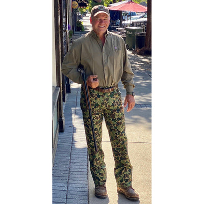 Kevin's Stretch Canvas Five Pocket Jean Fit Briar Pant-MENS CLOTHING-VINTAGE CAMO-30-30-Kevin's Fine Outdoor Gear & Apparel