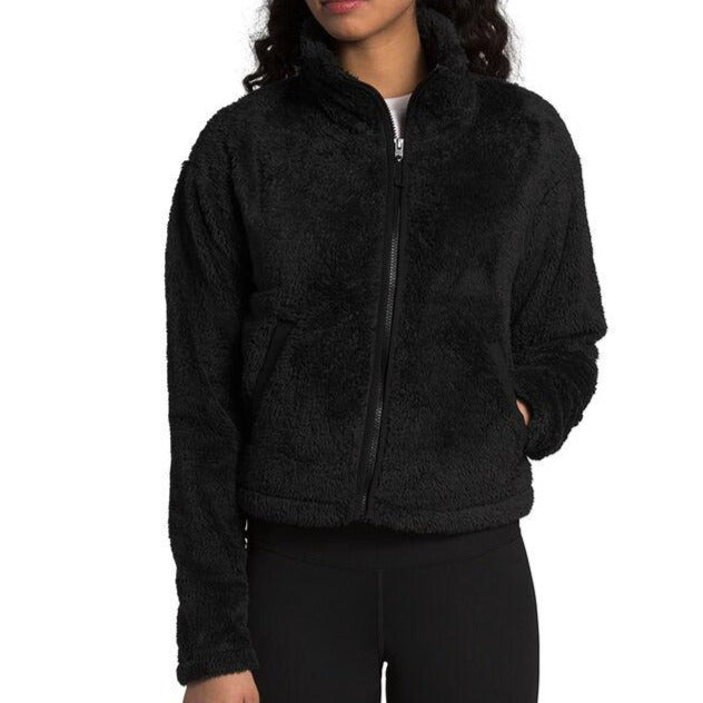 The North Face Women's Furry Fleece 2.0 Jacket-WOMENS CLOTHING-TNF Black-S-Kevin's Fine Outdoor Gear & Apparel