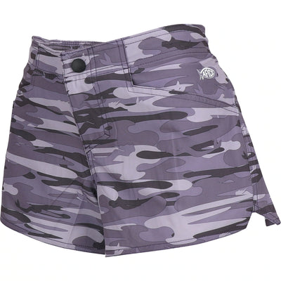 Aftco Women's Mercam Fishing Shorts-WOMENS CLOTHING-Purple Camo-2-Kevin's Fine Outdoor Gear & Apparel