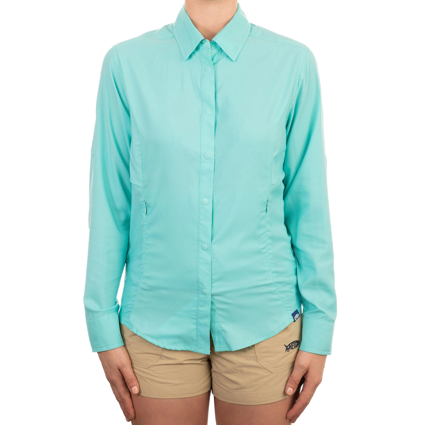 Aftco Women's Wrangle L/S Technical Fishing Shirt-WOMENS CLOTHING-Kevin's Fine Outdoor Gear & Apparel