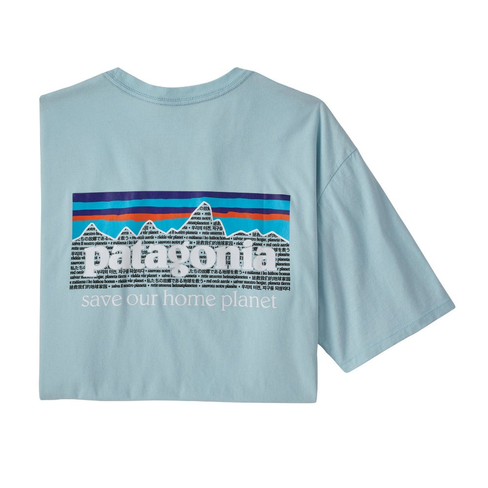 Patagonia P-6 Mission Organic Tee-MENS CLOTHING-FNIB Fin Blue-S-Kevin's Fine Outdoor Gear & Apparel