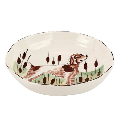Vietri Wildlife Pasta Bowl-Home/Giftware-SPANIEL-Kevin's Fine Outdoor Gear & Apparel