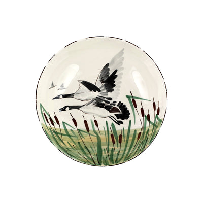 Vietri Wildlife Geese Serving Bowl-Home/Giftware-S-Kevin's Fine Outdoor Gear & Apparel