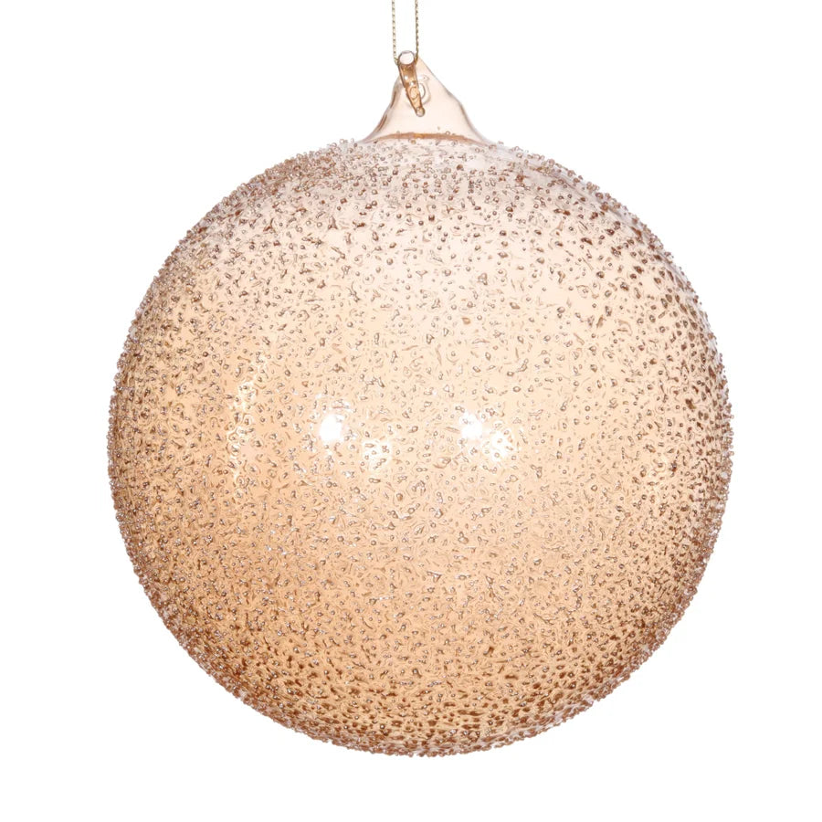 150 MM Glass Beaded Ball-HOME/GIFTWARE-LATTE-Kevin's Fine Outdoor Gear & Apparel