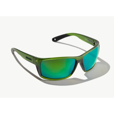 Bajio "Bales Beach" Polarized Sunglasses-SUNGLASSES-Green Cerveza Matte-Permit Green Glass-L-Kevin's Fine Outdoor Gear & Apparel
