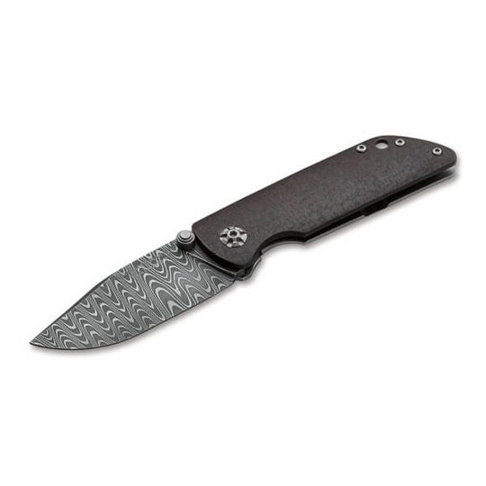 Boker M4 Sherman Damascus Knife-Knives & Tools-Kevin's Fine Outdoor Gear & Apparel