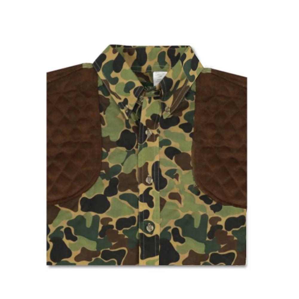 Kevin's Kid's Long Sleeve Camo Shooting Shirt-CHILDRENS CLOTHING-Kevin's Fine Outdoor Gear & Apparel