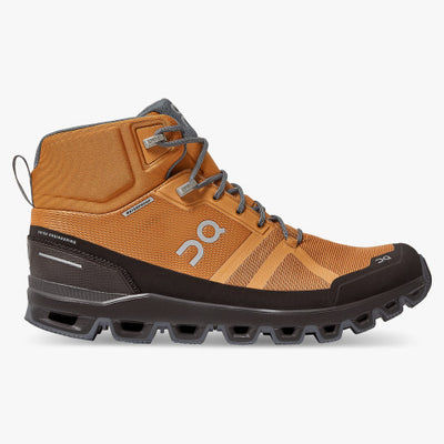 Men's Cloudrock Waterproof Hiking Boots-Men's Shoes-Pecan | Brown-8-Kevin's Fine Outdoor Gear & Apparel