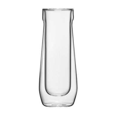 Corkcicle Steamless Flute Glass 7oz Set of 2-HOME/GIFTWARE-Clear-Kevin's Fine Outdoor Gear & Apparel