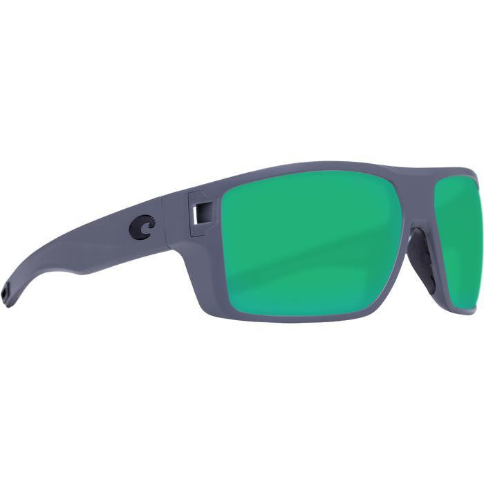 Costa Del Mar Diego Sunglasses-SUNGLASSES-COSTA DEL MAR-Matte Gray-Green Mirror 580G-Kevin's Fine Outdoor Gear & Apparel