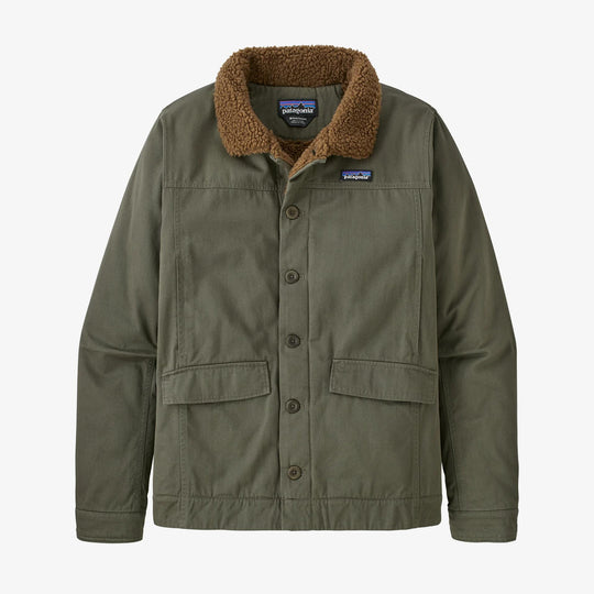 Patagonia Men's Maple Grove Deck Jacket-Men's Clothing-Basin Green-S-Kevin's Fine Outdoor Gear & Apparel