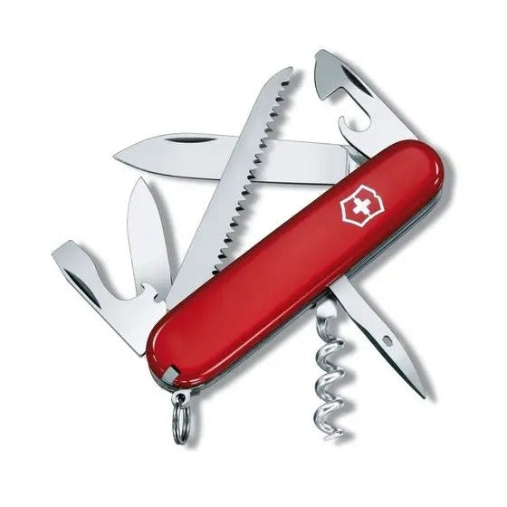Swiss Army Camper Pocket Knife-HUNTING/OUTDOORS-Red-Kevin's Fine Outdoor Gear & Apparel