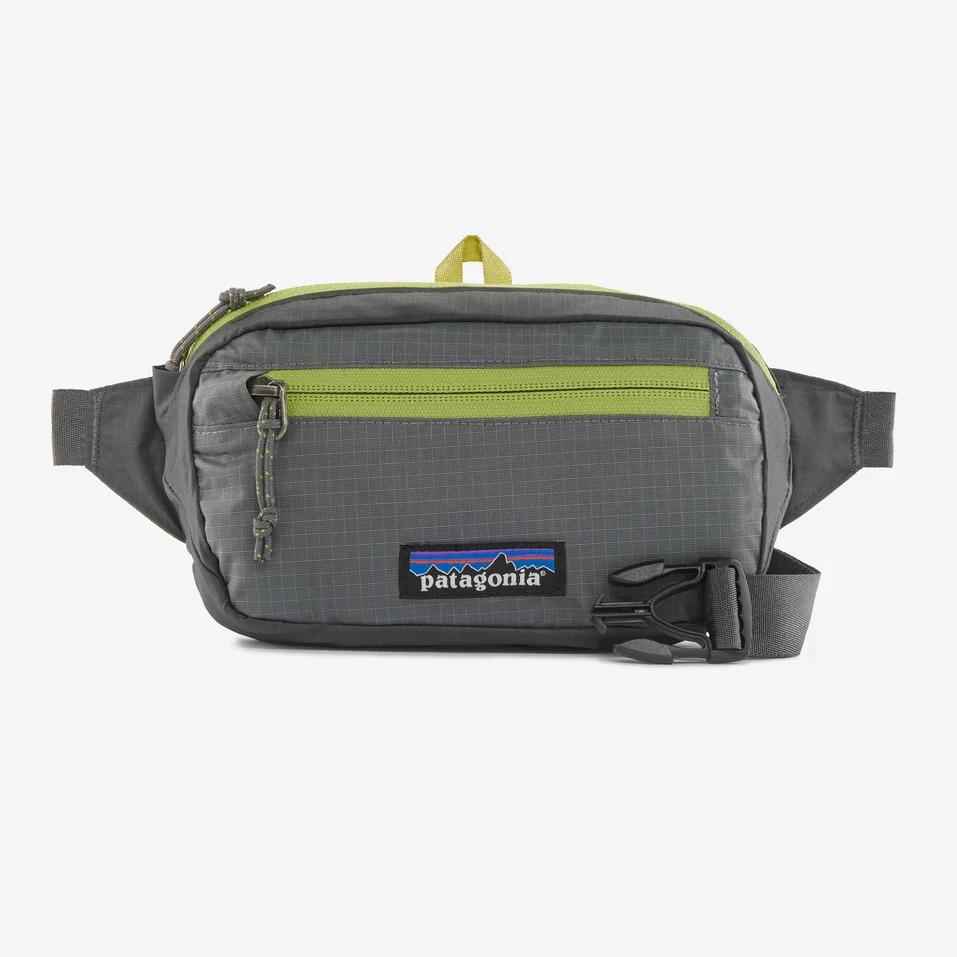 Patagonia Black Hole Ultra-Light Mini Hip Pack-Luggage-Forge Grey-Kevin's Fine Outdoor Gear & Apparel