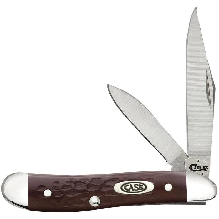 Case 00046 Brown Synthetic Standard Jig Peanut-Knives & Tools-Kevin's Fine Outdoor Gear & Apparel