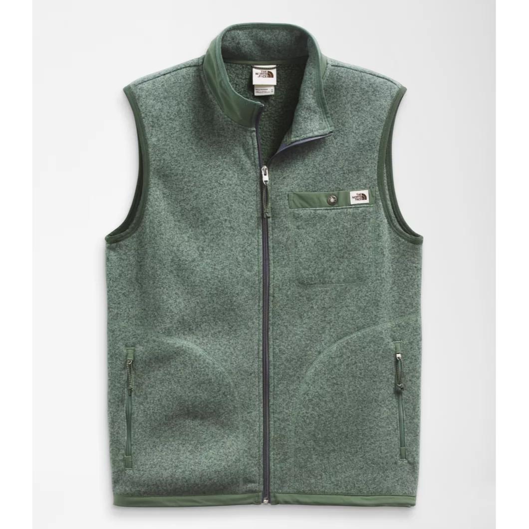 The North Face Men's Gordon Lyons Vest-MENS CLOTHING-Green Heather-S-Kevin's Fine Outdoor Gear & Apparel