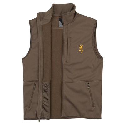 Browning Soft Shell Vest-Men's Clothing-Kevin's Fine Outdoor Gear & Apparel