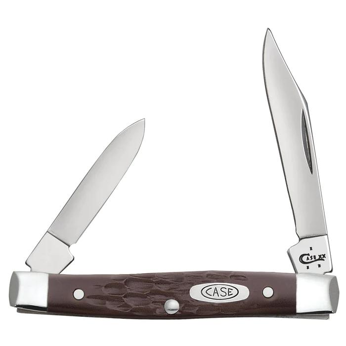 Case 00083 Brown Synthetic Standard Jig Small Pen-Knives & Tools-Kevin's Fine Outdoor Gear & Apparel