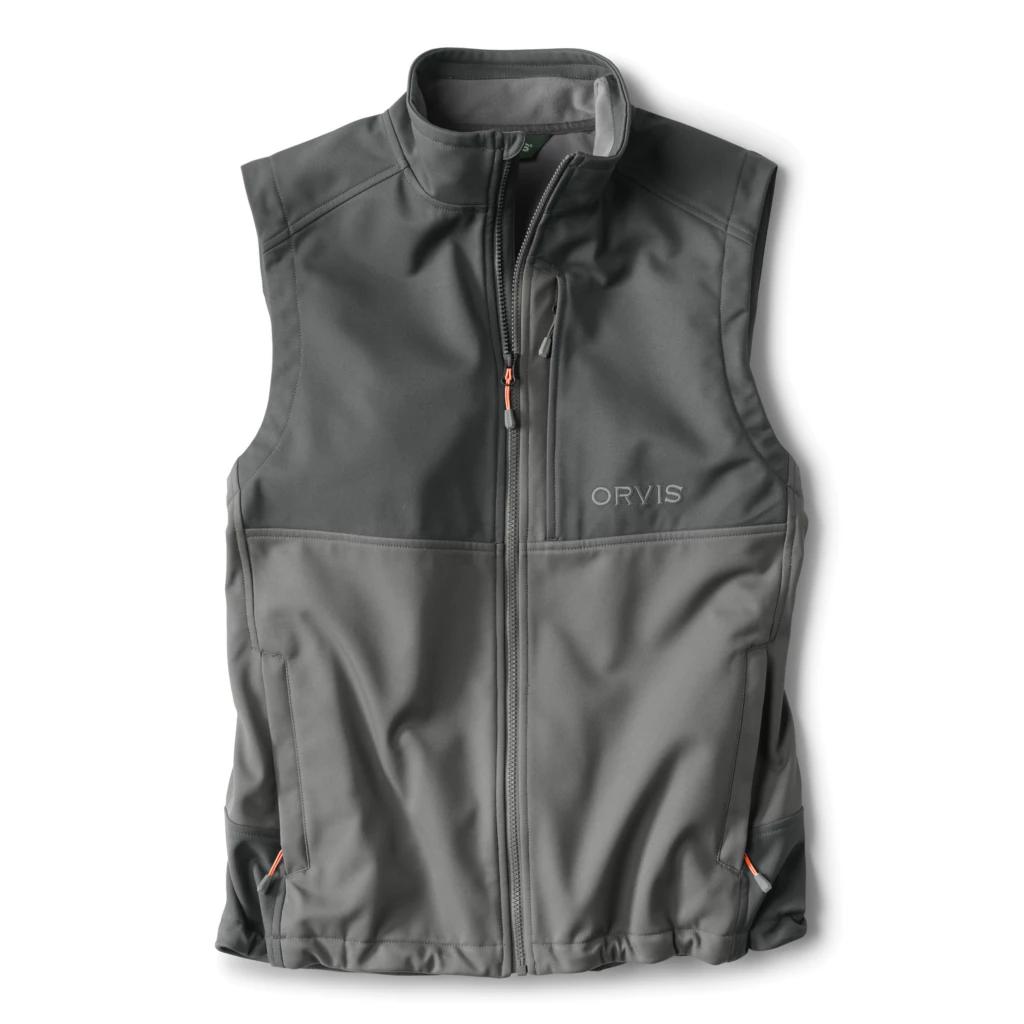 Orvis Upland Hunting Softshell Vest-Men's Clothing-Slate/Dark Shadow-S-Kevin's Fine Outdoor Gear & Apparel