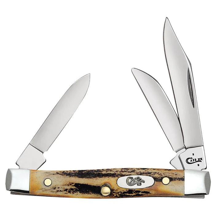 Case 00178 Genuine Stag Small Stockman-Knives & Tools-Kevin's Fine Outdoor Gear & Apparel