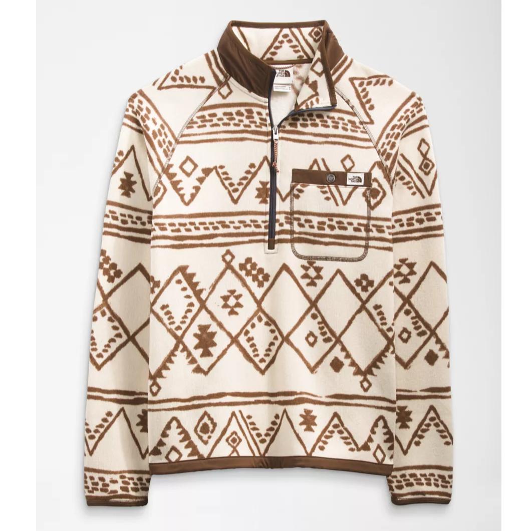The North Face Men's Gordon Lyons 1/4 Zip-MENS CLOTHING-Vintage White Kilim Geo Print-S-Kevin's Fine Outdoor Gear & Apparel