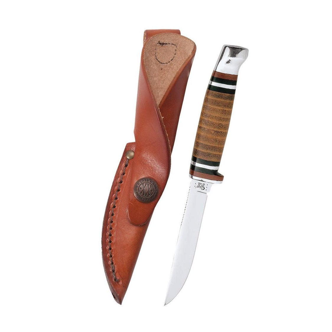 Case 00379 Leather Mini FINN Hunter-Knives & Tools-Kevin's Fine Outdoor Gear & Apparel