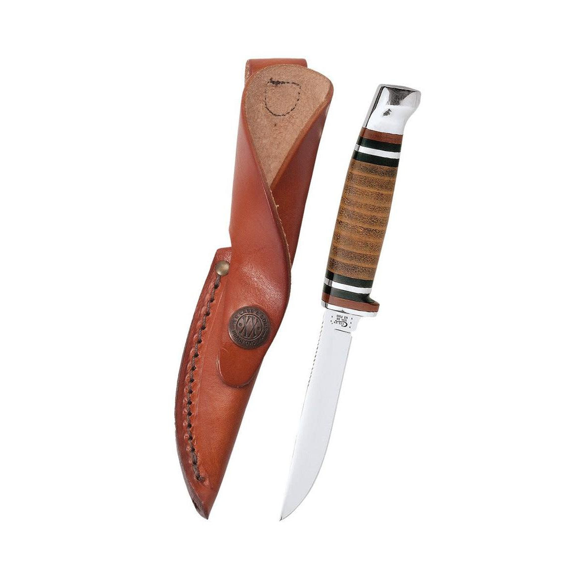 Case 00381 Leather 5" Utility Hunter-Knives & Tools-Kevin's Fine Outdoor Gear & Apparel
