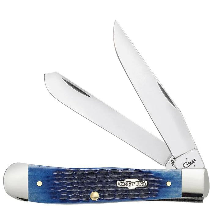 Case 02800 Blue Bone Rogers Corn Cob Jig Trapper-Knives & Tools-Kevin's Fine Outdoor Gear & Apparel