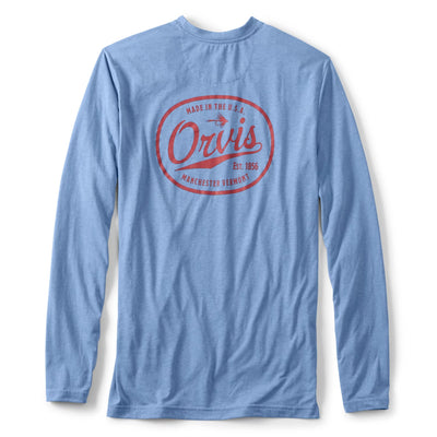 Orvis Dri Release Long-Sleeved Retro Logo T-Shirt-MENS CLOTHING-Kevin's Fine Outdoor Gear & Apparel