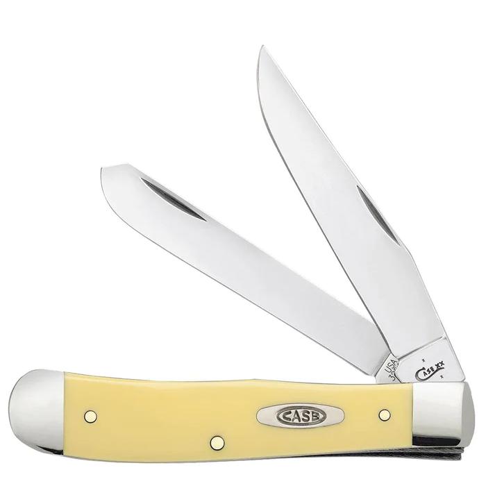 Case 80161 Yellow Synthetic Trapper-Knives & Tools-Kevin's Fine Outdoor Gear & Apparel