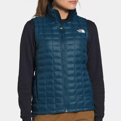 The North Face Women's Thermoball Eco Vest-WOMENS CLOTHING-BLUE WING TEAL MATTE-XS-Kevin's Fine Outdoor Gear & Apparel