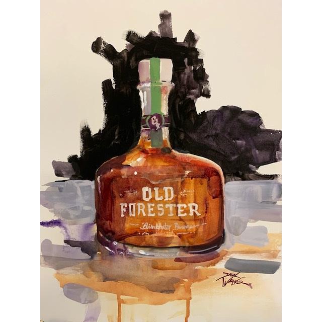 Dirk Walker "Old Forester Birthday Bourbon" Giclee Print-Decor-Kevin's Fine Outdoor Gear & Apparel
