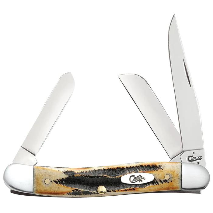 Case 03578 6.5 BoneStag Medium Stockman-Knives & Tools-Kevin's Fine Outdoor Gear & Apparel
