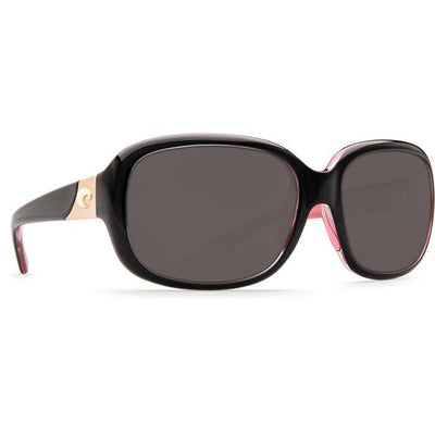 Costa "Gannet" Polarized Sunglasses-SUNGLASSES-BLK/HIBIS (132)-GRAY 580P-Kevin's Fine Outdoor Gear & Apparel