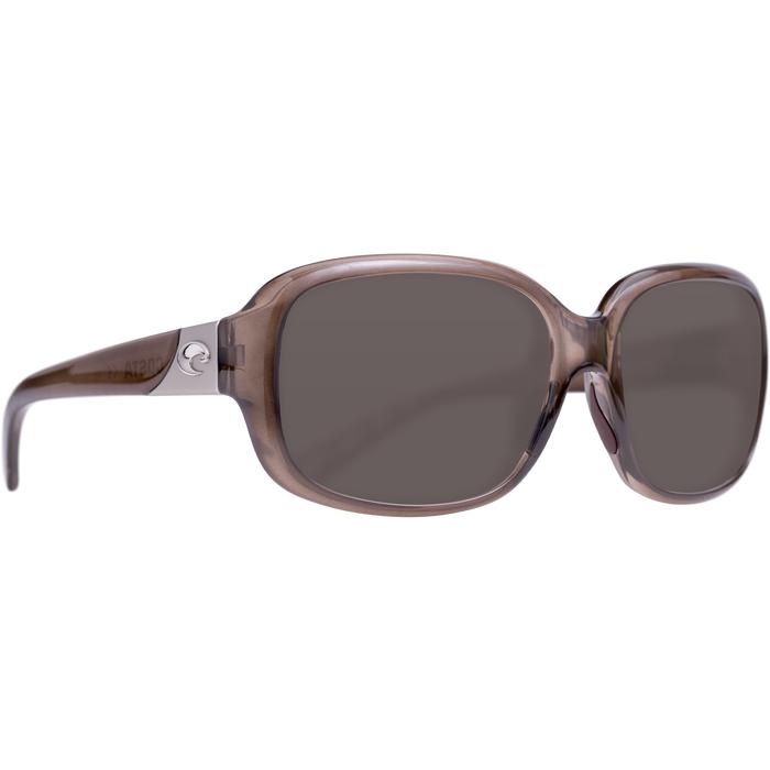 Costa "Gannet" Polarized Sunglasses-SUNGLASSES-SHINY TAUPE CRYSTAL (258)-GRAY 580P-Kevin's Fine Outdoor Gear & Apparel