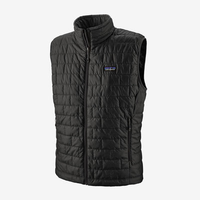 Patagonia Men's Nano Puff Vest-MENS CLOTHING-Black-S-Kevin's Fine Outdoor Gear & Apparel