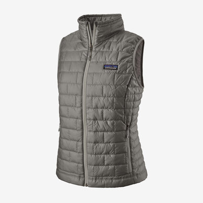 Patagonia Women's Nano Puff Vest-WOMENS CLOTHING-FEATHER GREY-L-Kevin's Fine Outdoor Gear & Apparel