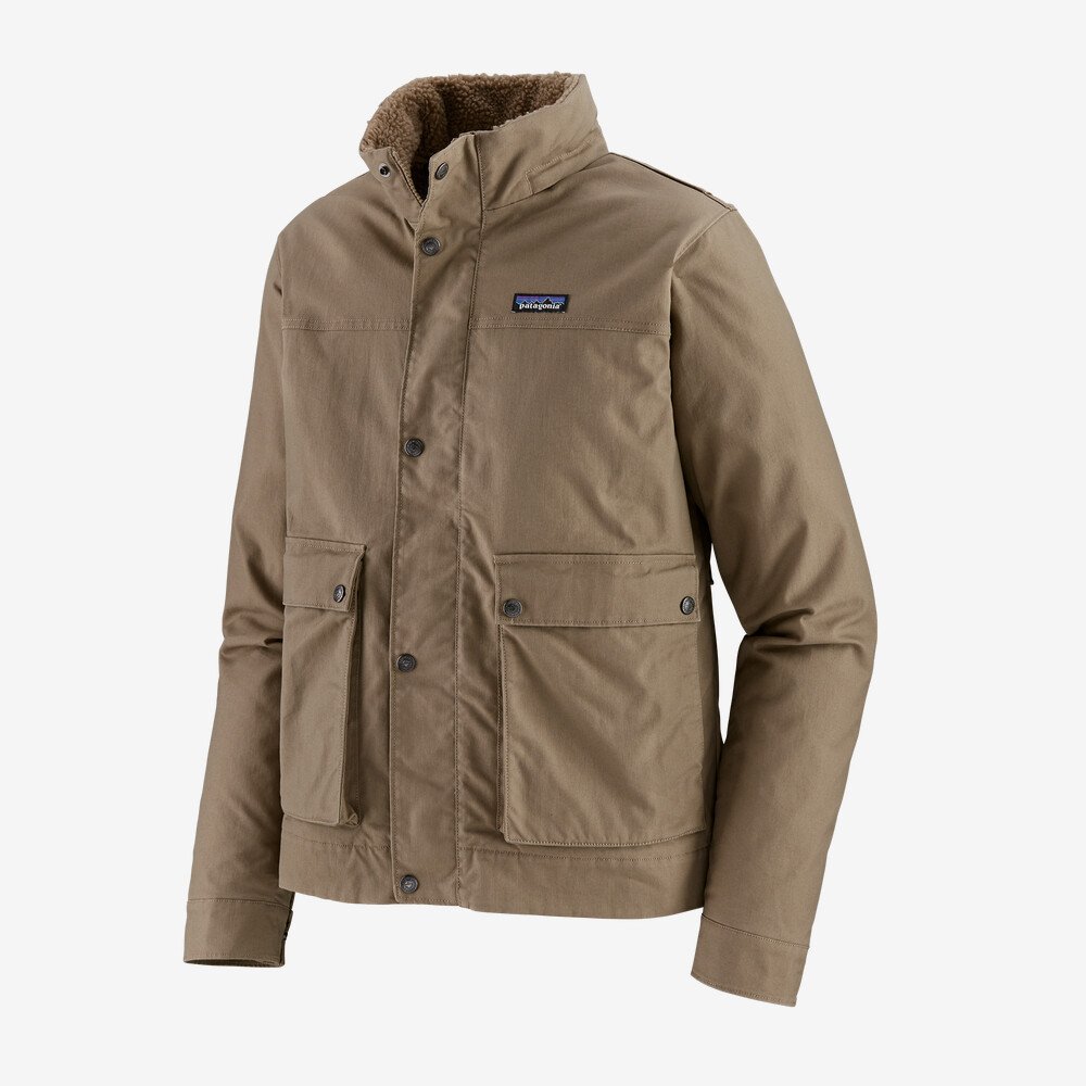 Patagonia Men's Maple Grove Canvas Jacket-MENS CLOTHING-Mojave Khaki-L-Kevin's Fine Outdoor Gear & Apparel