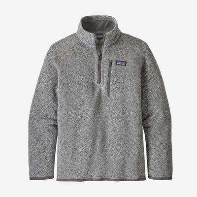 Patagonia Boy's Better Sweater 1/4 Zip-CHILDRENS CLOTHING-Stonewash-S-Kevin's Fine Outdoor Gear & Apparel