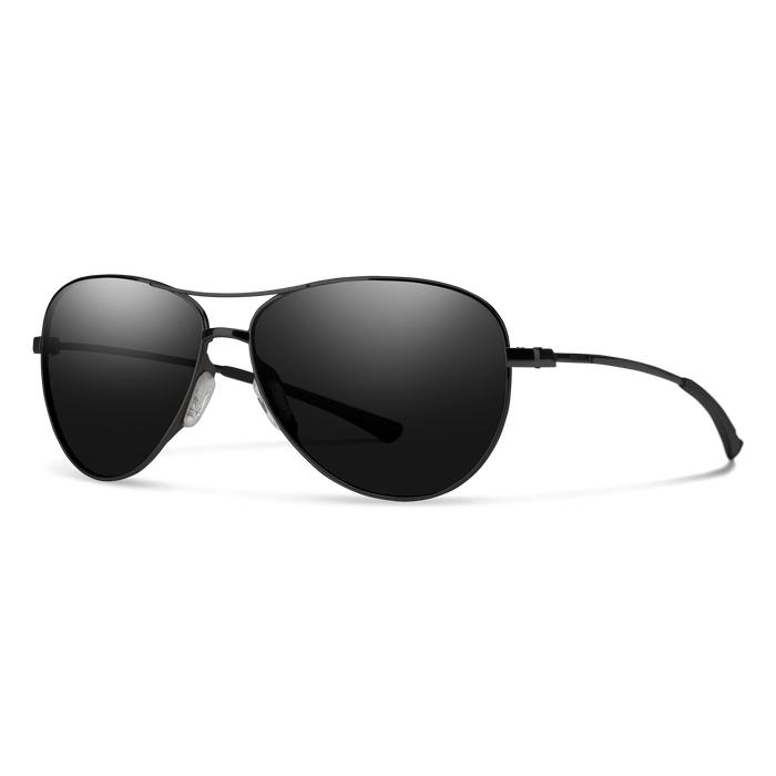 Smith Optics "Langley "Carbonic Lenses Sunglasses-SUNGLASSES-BLACK-BLACKOUT-Kevin's Fine Outdoor Gear & Apparel