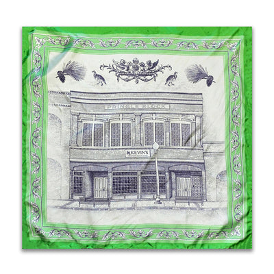 Kevin's Storefront 18in Silk Pocket Square-MENS CLOTHING-LIME GREEN-Kevin's Fine Outdoor Gear & Apparel