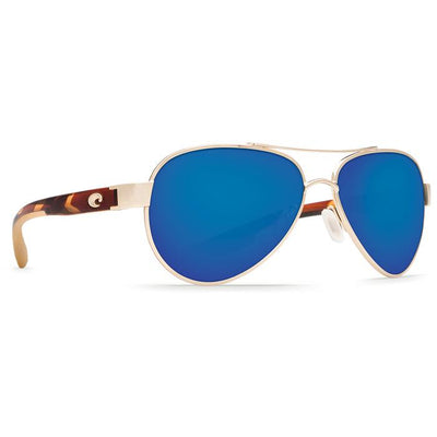 Costa "Loreto" Polarized Sunglasses-SUNGLASSES-ROSE GOLD (64)-BLUE 580G-Kevin's Fine Outdoor Gear & Apparel