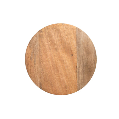 Mango Wood 16" Farmhouse Round Footed Serving Board-Home/Giftware-Kevin's Fine Outdoor Gear & Apparel