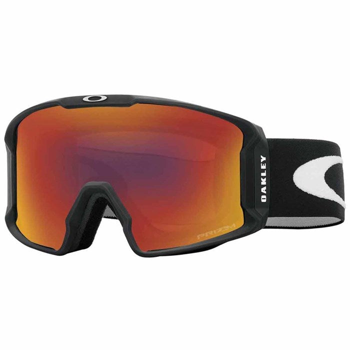 Oakley Line Miner XL Snow Goggles-Sunglasses-Matte Black-Prizm Torch Iridium GBL-Kevin's Fine Outdoor Gear & Apparel