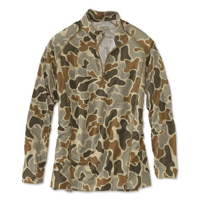 Orvis Hunting DriRelease Camo 1/4-Zip 2MFC-MENS CLOTHING-M-Camo-Kevin's Fine Outdoor Gear & Apparel