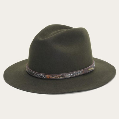 Stetson Jackson Wool Crushable Hat-Men's Accessories-SAGE-L-Kevin's Fine Outdoor Gear & Apparel