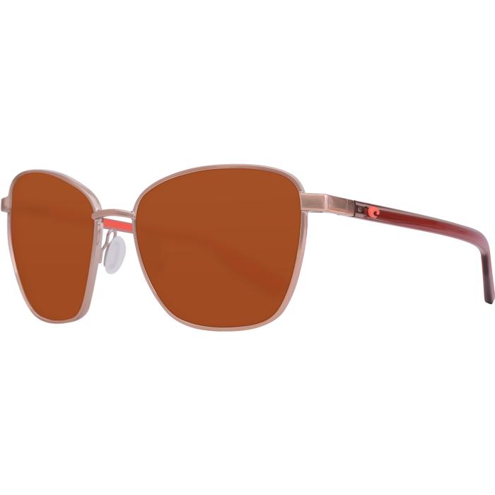 Costa "Paloma" Polarized Sunglasses-SUNGLASSES-Rose Gold-Copper 580P-Kevin's Fine Outdoor Gear & Apparel