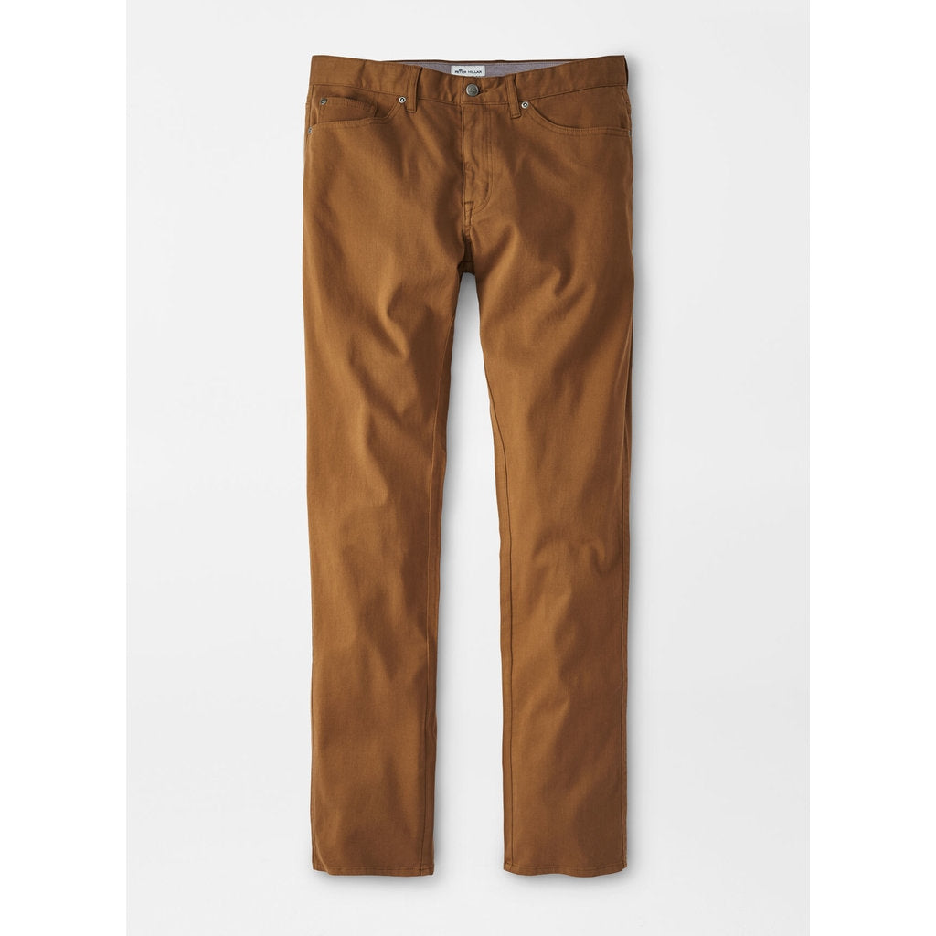 Peter Millar Ultimate Sateen Five Pocket Pant-MENS CLOTHING-Hazel Wood-32-Kevin's Fine Outdoor Gear & Apparel