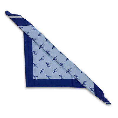 Kevin's Cotton Quail Hunt Bandana/Dinner Napkin-WOMENS CLOTHING-BLUE POINTERS-Kevin's Fine Outdoor Gear & Apparel
