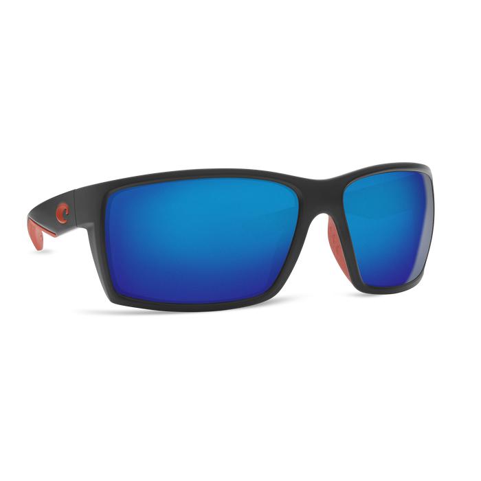 Costa "Reefton" Polarized Sunglasses-SUNGLASSES-RACE BLK (197)-BLUE 580G-Kevin's Fine Outdoor Gear & Apparel