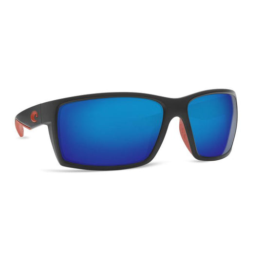 Costa "Reefton" Polarized Sunglasses-SUNGLASSES-RACE BLK (197)-BLUE 580G-Kevin's Fine Outdoor Gear & Apparel
